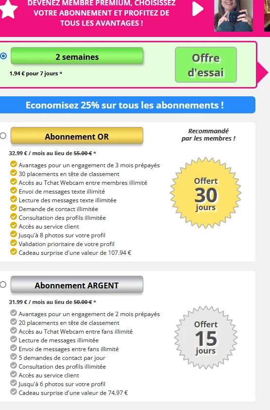 easyflirt-tarifs